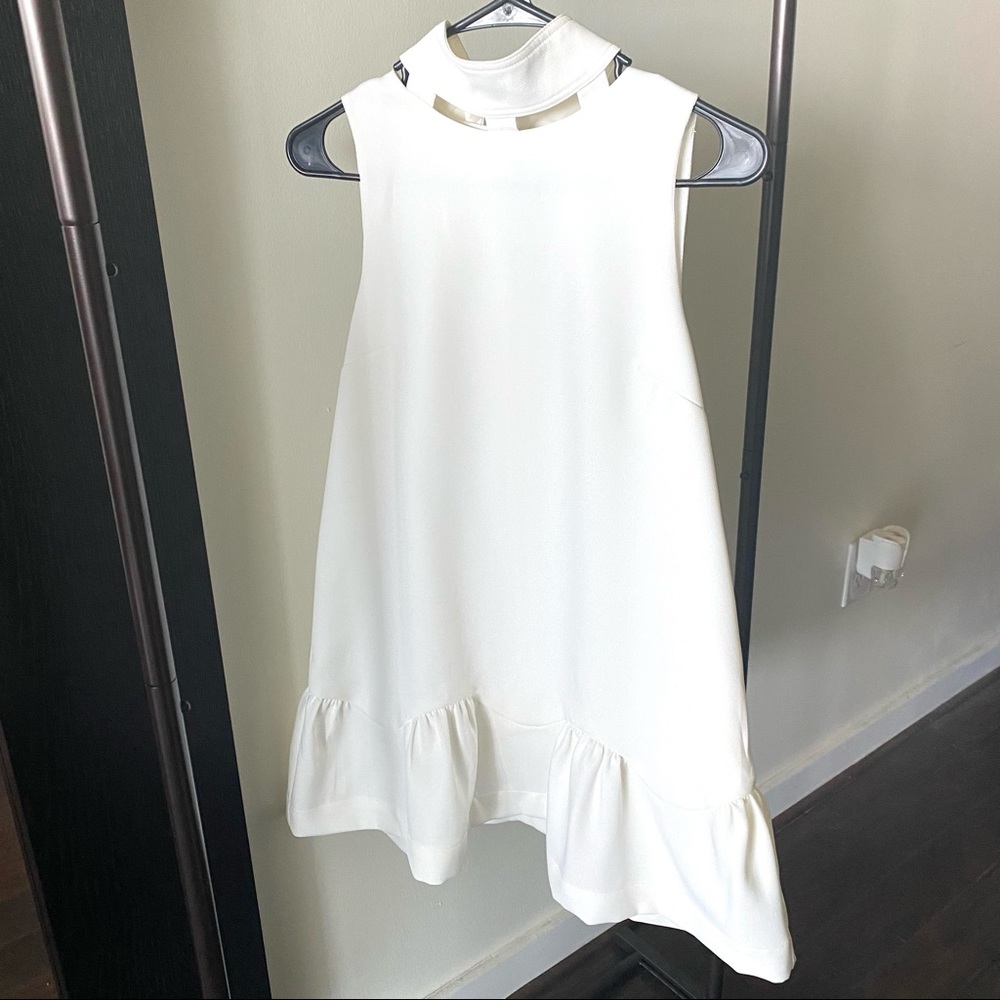 White Midi dress by INA